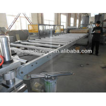 wood plastic wpc construction board machine